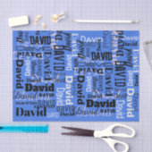 お客様の名前クラフト紙ギフトラップティッシュペーパー  薄葉紙 (クラフト)