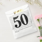 お客様の名前パターはっきりしたン黒年齢50番号日付 フェイバーバッグ (封をした状態)