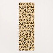 お客様の名前 – アニマルプリント、Spotted Leopard - Brown ヨガマット (裏面)
