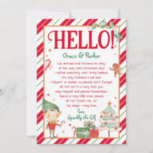 お客様の小妖精や小人レターからのHello Letter 招待状