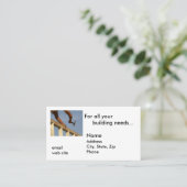 お客様の建物に必要な 名刺 (スタンド正面)