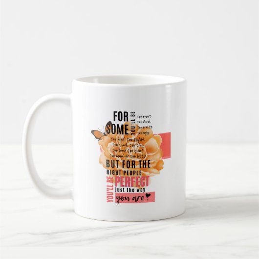 お客様の引用文に最適図解入りの、写真付きの コーヒーマグカップ (左)