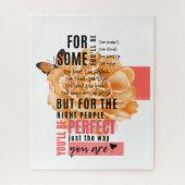 お客様の引用文に最適図解入りの、写真付きの ジグソーパズル (縦)