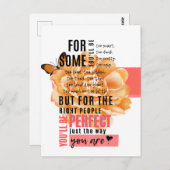 お客様の引用文に最適図解入りの、写真付きの ポストカード (正面/裏面)