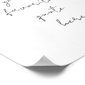 お客様の引用文 ポスター (角)