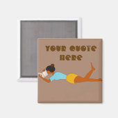 お客様の引用文 マグネット (正面/裏面)