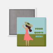 お客様の引用文 マグネット (正面/裏面)