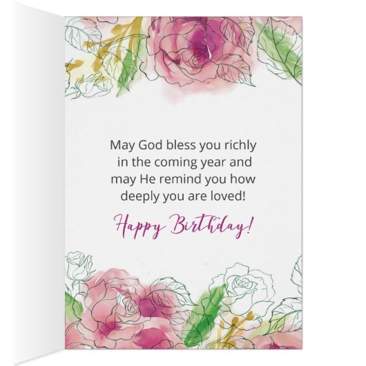 お客様の恵みと常に誕生日 (内側 (右))