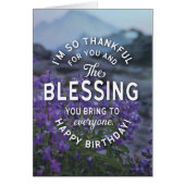 お客様の恵みと常に誕生日 (正面)