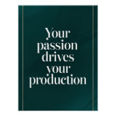 お客様の情熱が生産オプションを推進2 ポスター (正面)