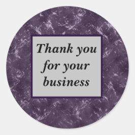お客様の感謝していプロフェッショナルThank You Business ラウンドシール