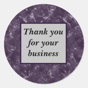 お客様の感謝していプロフェッショナルThank You Business ラウンドシール