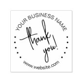 お客様の感謝の手書きありがとう セルフインキングスタンプ (デザイン)