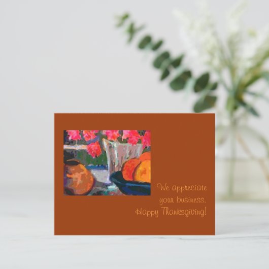 お客様の感謝感謝状 シーズンポストカード (スタンド正面)