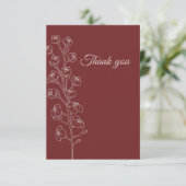 お客様の書ニーズに合わせて作成 サンキューカード (スタンド正面)