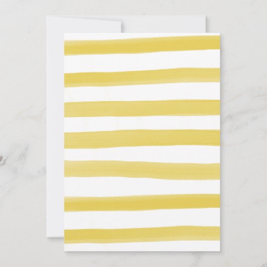 お客様の特別な日を彩るウェディングシャワーの招待状 水彩画 招待状 (裏面)