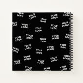 お客様の画像、ビジネス ロゴ、またはその他のデザイン ノートブック (裏面)