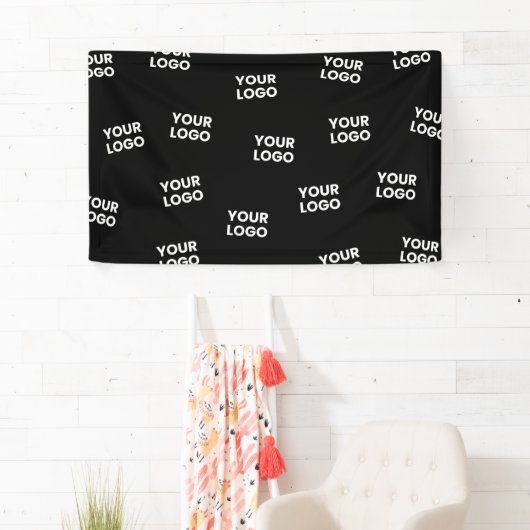 お客様の画像、ビジネス ロゴ、またはその他のデザイン 横断幕 (インサイチュ)