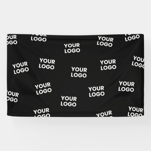 お客様の画像、ビジネス ロゴ、またはその他のデザイン 横断幕 (横)