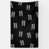 お客様の画像、ビジネス ロゴ、またはその他のデザイン 横断幕 (縦)