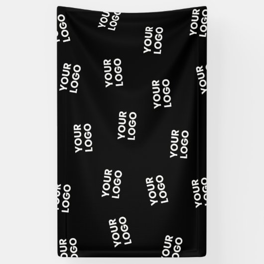 お客様の画像、ビジネス ロゴ、またはその他のデザイン 横断幕 (縦)