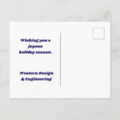 お客様の皆様へのご理解 ポストカード (裏面)