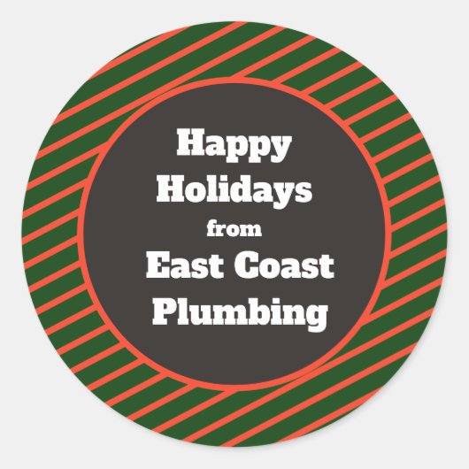 お客様の皆様へのご理解 ラウンドシール (正面)