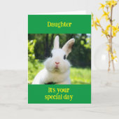 お客様の祝誕生日*娘*カードへのアクセス時間 カード (黄色い花)