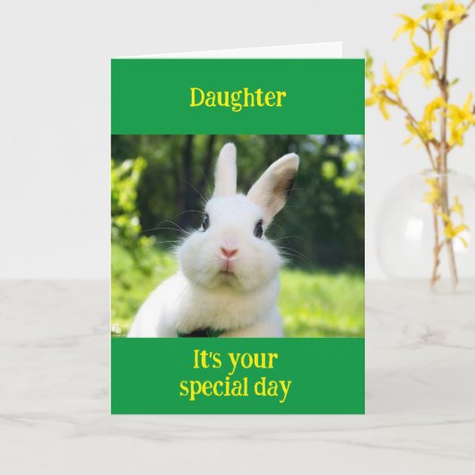 お客様の祝誕生日*娘*カードへのアクセス時間 カード (黄色い花)