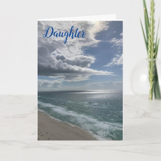 お客様の祝誕生日*娘*カードへのアクセス時間 カード (正面)