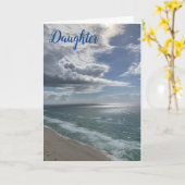 お客様の祝誕生日*娘*カードへのアクセス時間 カード (黄色い花)