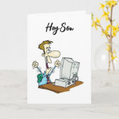 お客様の祝誕生日*SON*カードへのアクセス カード (黄色い花)