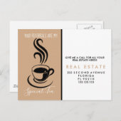 お客様の紹介はMy Special-Teaのお知らせ 案内ポストカード (正面/裏面)