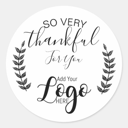 お客様の紹介Small Business クラシック Round ラウンドシール (正面)