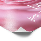 お客様の美しさとピンクローズ フォトプリント            (角)