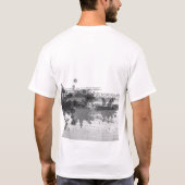 「お客様の補完的な役割を果たす」ホワイトベーシック Tシャツ (裏面)