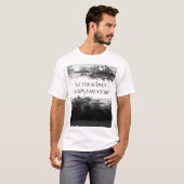 「お客様の補完的な役割を果たす」ホワイトベーシック Tシャツ (正面フル)