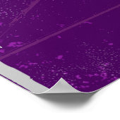 お客様の記念日ロマンチックなカップルが手を握って ポスター (角)