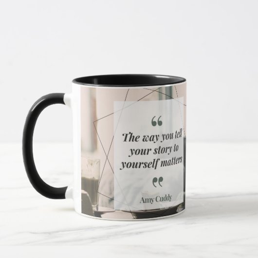 お客様の話 マグカップ (左)