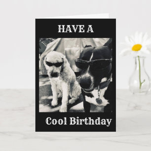 お客様の誕生日が今までになクールいことを願います カード