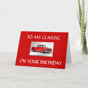 お客様の誕生日のマイ·クラシック** カード