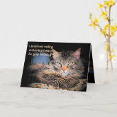 お客様の誕生日嫌だった。 カード (黄色い花)