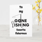 お客様の誕生日*お気に入りのMY FISHERMAN** カード (黄色い花)