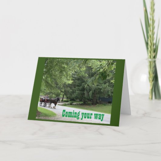 *お客様の誕生日*に対する要望を満たした*カート カード (正面)