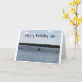 お客様の誕生日**SON**リラックスと楽しむ カード (黄色い花)