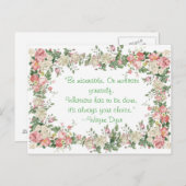 お客様の選択はがき ポストカード (正面/裏面)