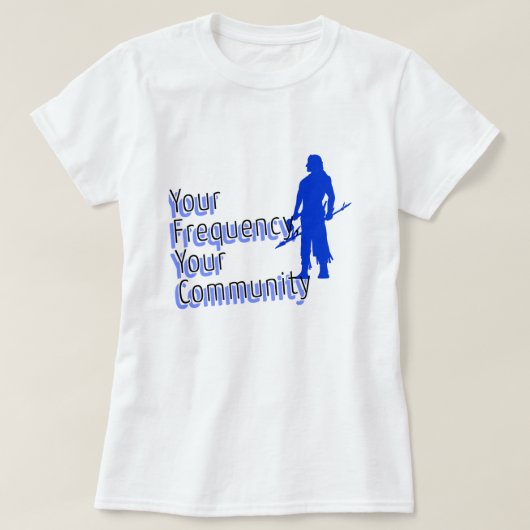 お客様の頻度、コミュニティ | 写真 | フレーズ Tシャツ (デザイン正面)