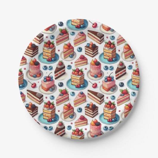 お客様の顔 ペーパープレート (正面)