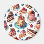 お客様の顔 マグネット (正面)