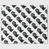 お客様の顔 ラッピングペーパー (フラット)